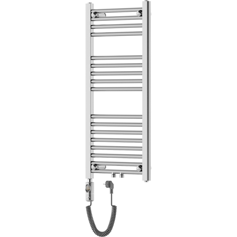 Mexen Mars elektrisk radiator 900 x 400 mm, 300 W, krom - W110-0900-400-2300-01