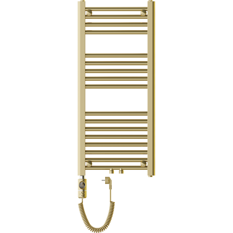 Mexen Mars elektrisk radiator 900 x 400 mm, 300 W, guld - W110-0900-400-2300-50