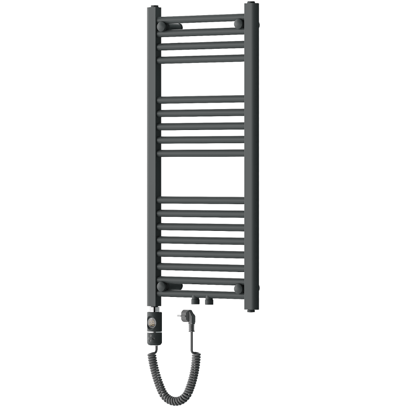 Mexen Mars elektrisk radiator 900 x 400 mm, 300 W, antracit - W110-0900-400-2300-66