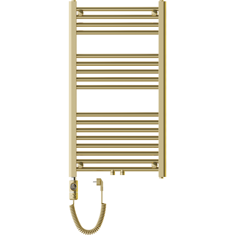 Mexen Mars elektrisk radiator 900 x 500 mm, 300 W, guld - W110-0900-500-2300-50