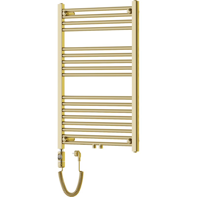 Mexen Mars elektrisk radiator 900 x 600 mm, 300 W, guld - W110-0900-600-2300-50