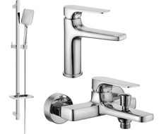 Mexen Lynx DQ40 Badewannen-Set, Chrom - 745903DQ40-00