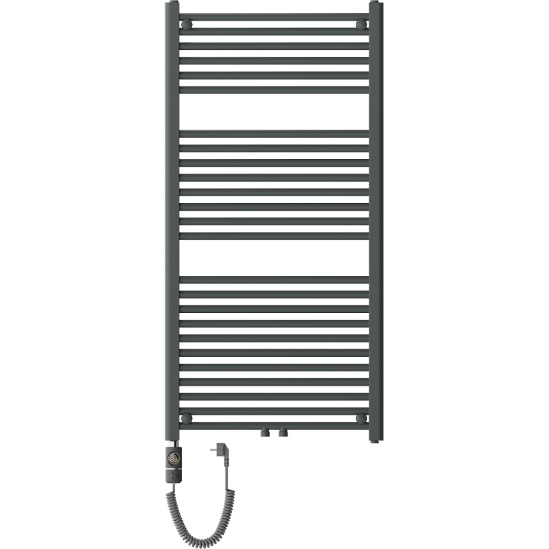 Mexen Mars elektrische radiator 1200 x 600 mm, 600 W, antraciet - W110-1200-600-2600-66