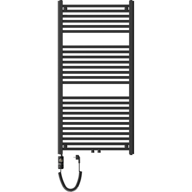 Mexen Mars radiador eléctrico 1200 x 600 mm, 600 W, negro - W110-1200-600-2600-70