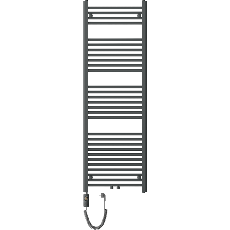 Mexen Mars elektrisk radiator 1500 x 500 mm, 600 W, antracit - W110-1500-500-2600-66