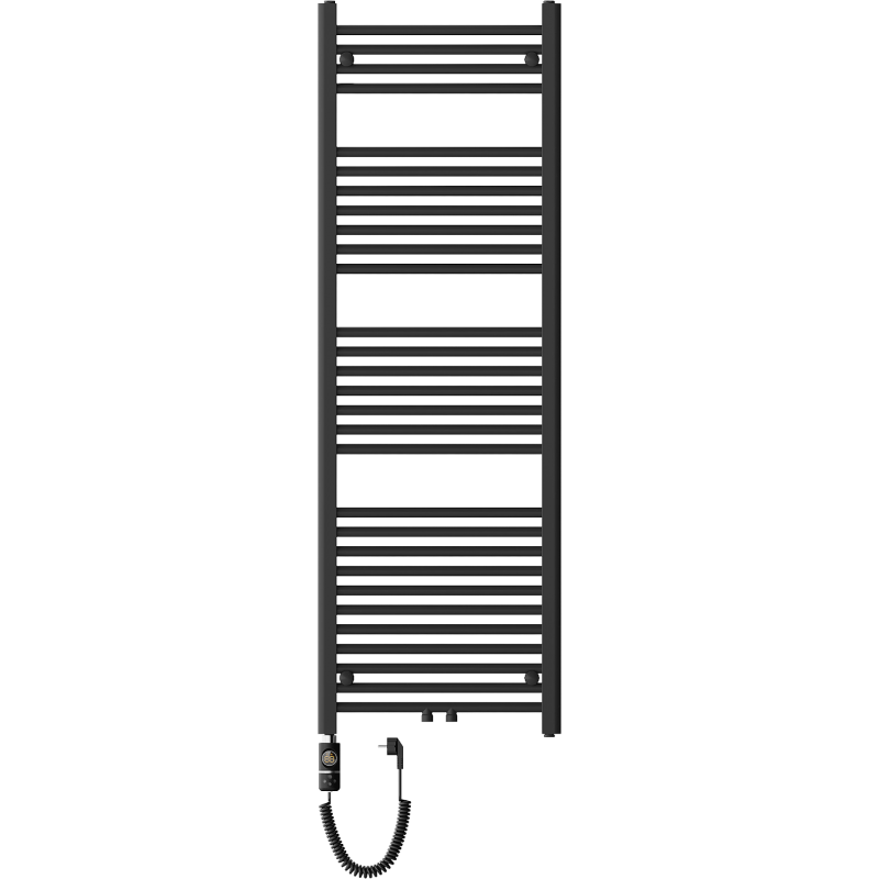 Mexen Mars elektrisk radiator 1500 x 500 mm, 600 W, svart - W110-1500-500-2600-70