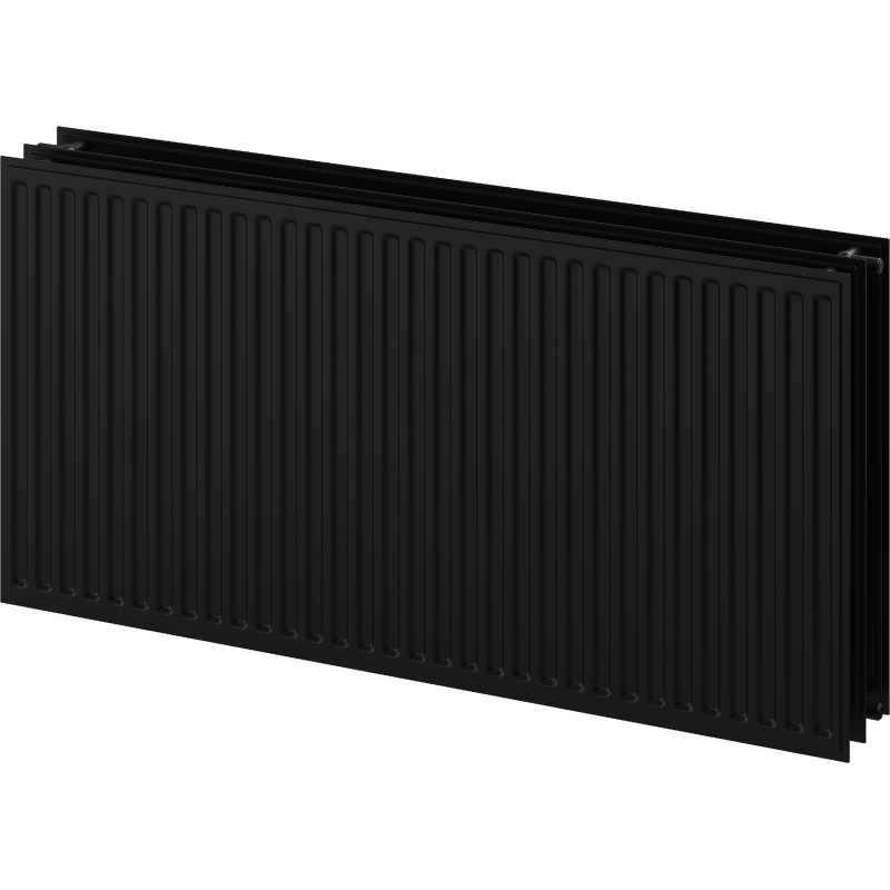 Mexen CH30 Hygiene Heizkörperplatte 900 x 2600 mm, seitliche Anschlüsse, 5367 W, schwarz - W430H-090-260-70