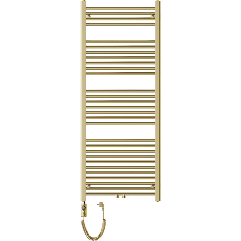 Mexen Mars elektrisk radiator 1500 x 600 mm, 600 W, guldfärgad - W110-1500-600-2600-50