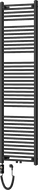 Mexen Mars ηλεκτρικό καλοριφέρ 1800 x 500 mm, 900 W, μαύρο - W110-1800-500-2900-70