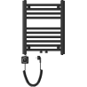 Mexen Mars elektrischer Heizkörper 500 x 400 mm, 300 W, schwarz - W110-0500-400-6300-70