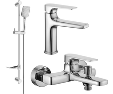 Mexen Lynx DF62 vannikomplekt, kroom - 745903DF62-00