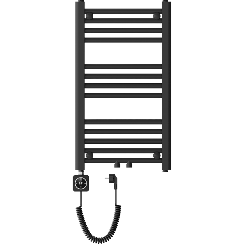 Mexen Mars Elektrischer Heizkörper 700 x 400 mm, 300 W, schwarz - W110-0700-400-6300-70