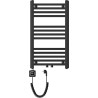 Mexen Mars elektrischer Heizkörper 700 x 400 mm, 300 W, schwarz - W110-0700-400-6300-70