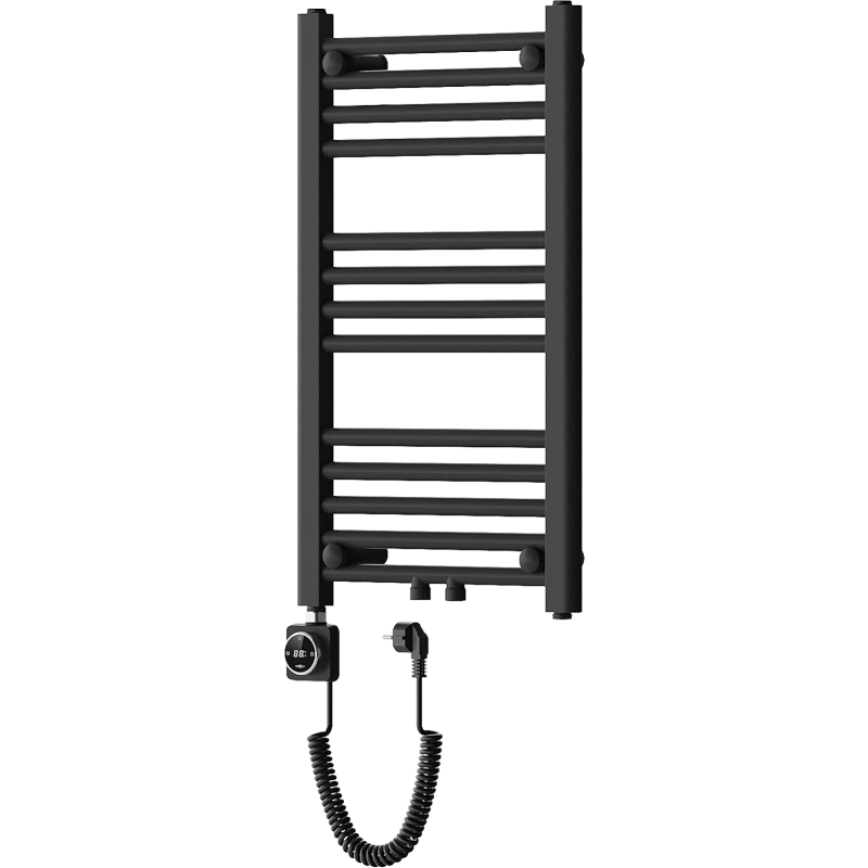 Mexen Mars elektrischer Heizkörper 700 x 400 mm, 300 W, schwarz - W110-0700-400-6300-70