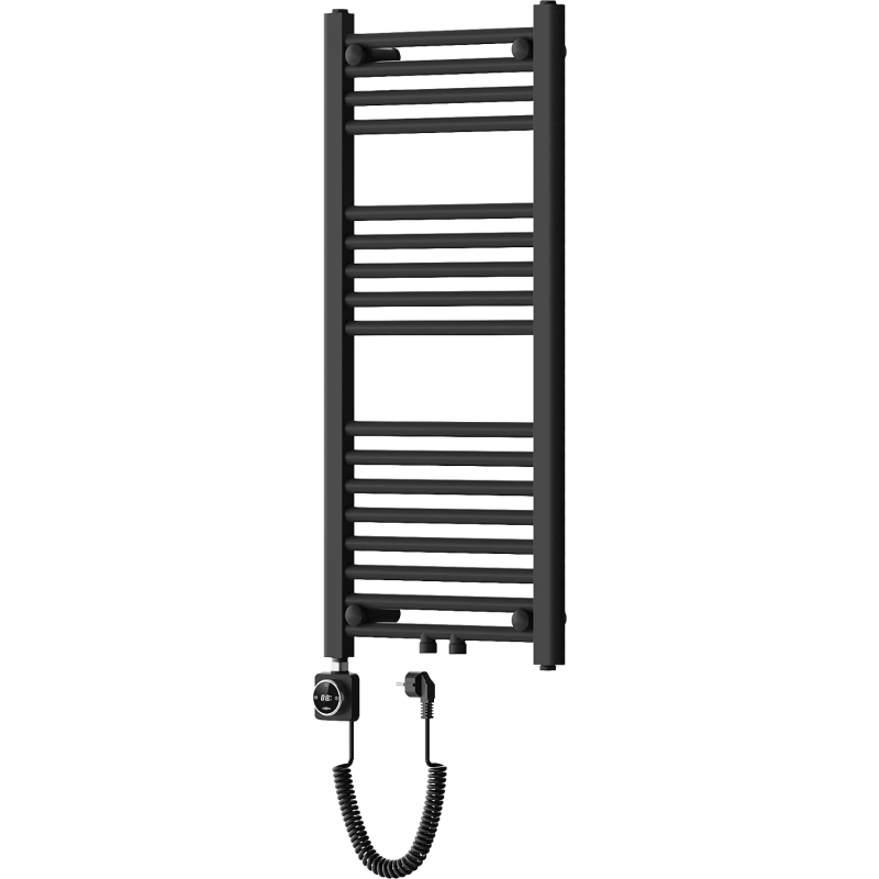 Mexen Mars elektrischer Heizkörper 900 x 400 mm, 300 W, schwarz - W110-0900-400-6300-70