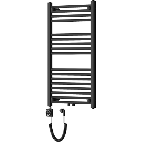 Mexen Mars elektrisk radiator 900 x 500 mm, 400 W, svart - W110-0900-500-6400-70