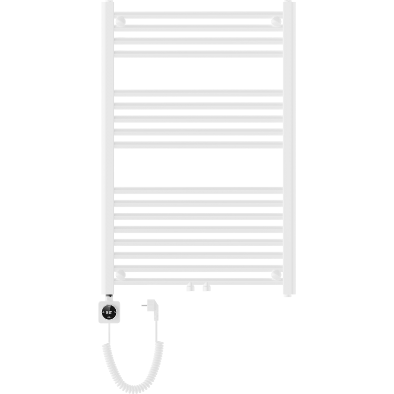 Mexen Mars elektrisk radiator 900 x 600 mm, 400 W, vit - W110-0900-600-6400-20
