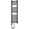 Mexen Mars radiador eléctrico 1200 x 400 mm, 400 W, negro - W110-1200-400-6400-70
