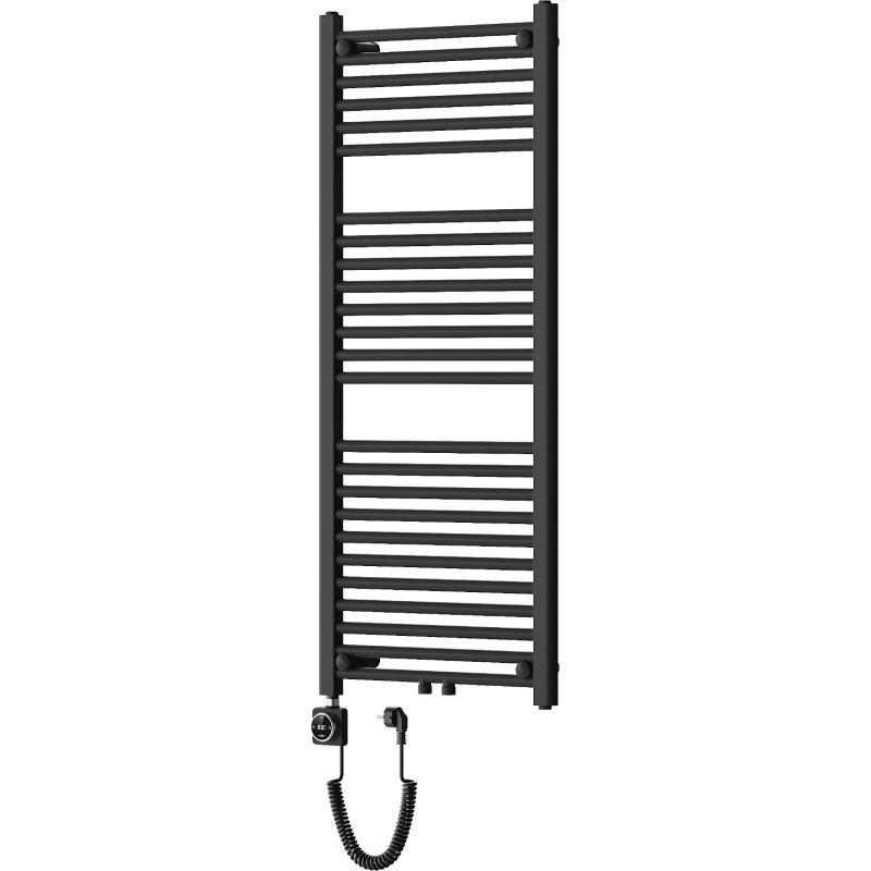 Mexen Mars elektrische radiator 1200 x 500 mm, 500 W, zwart - W110-1200-500-6500-70