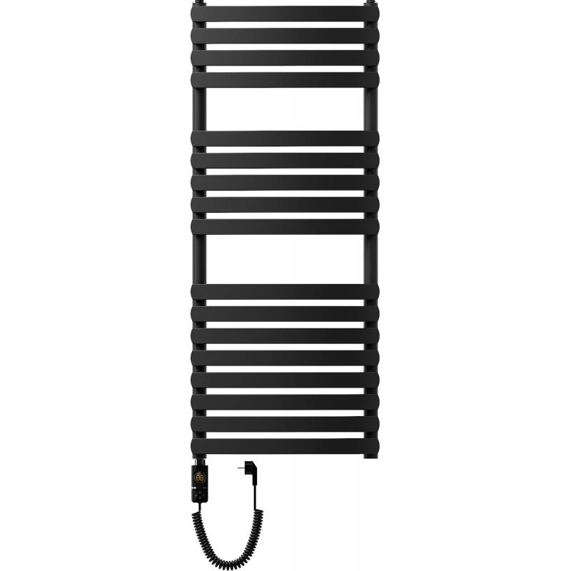 Mexen Bachus Električni radiator 1200 x 500 mm, 600 W, črn - W109-1200-500-2600-70