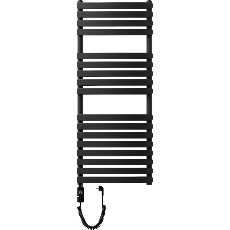 Mexen Bachus električni radijator 1200 x 500 mm, 600 W, crni - W109-1200-500-2600-70