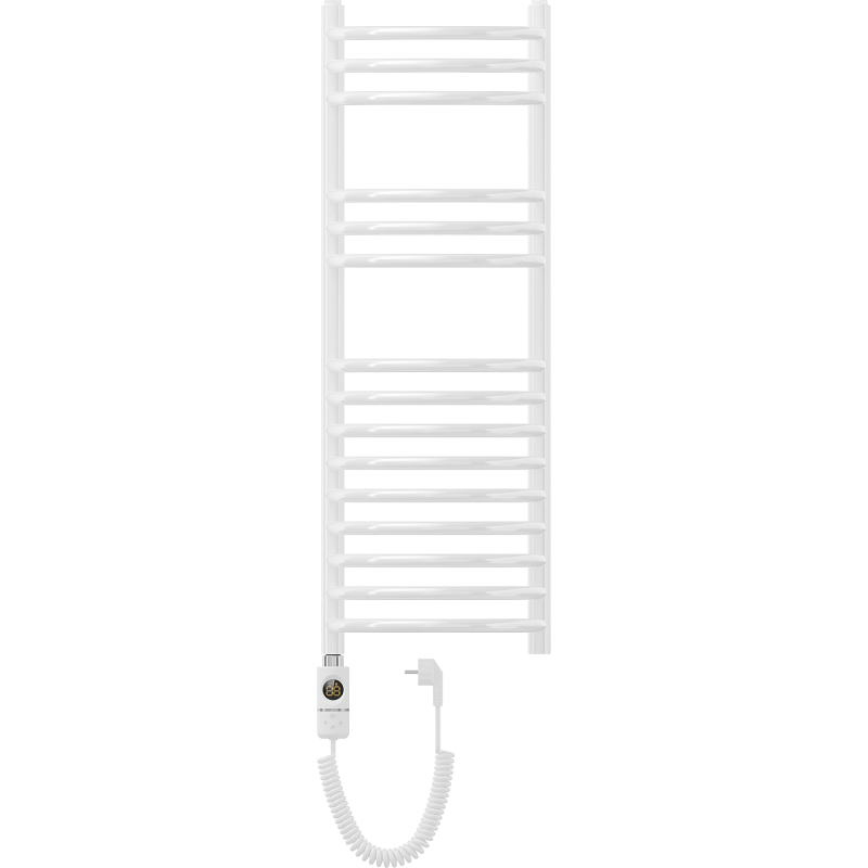 Mexen Eros elektrisk radiator 900 x 318 mm, 300 W, vit - W112-0900-318-2300-20