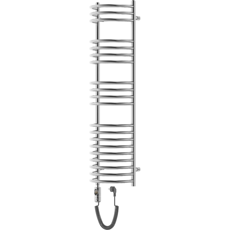 Mexen Eros elektrisk radiator 1200 x 318 mm, 300 W, krom - W112-1200-318-2300-01