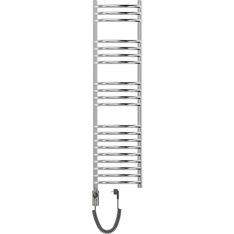 Mexen Eros radiatore elettrico 1200 x 318 mm, 300 W, cromo - W112-1200-318-2300-01