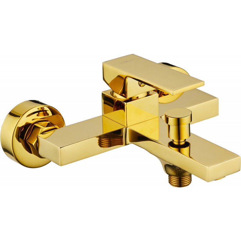 Mexen Uno badkarsblandare, guld - 71430-50