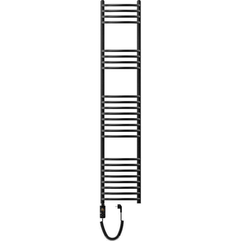 Mexen Eros električni radijator 1600 x 318 mm, 600 W, crni - W112-1600-318-2600-70