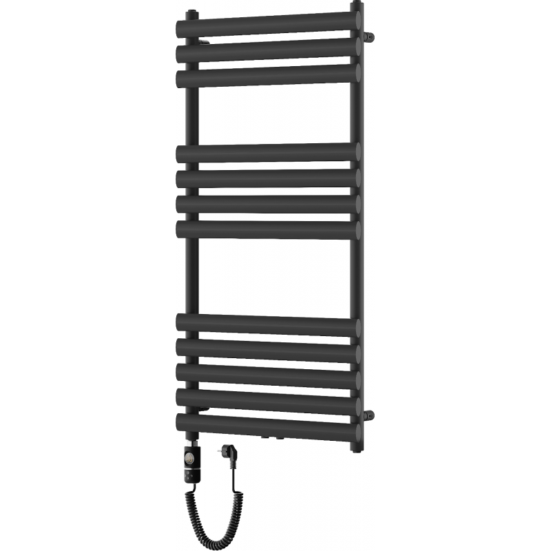Mexen Jowisz elektrisk radiator 1200 x 600 mm, 600 W, svart - W107-1200-600-2600-70
