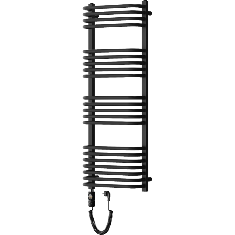 Mexen Apollo grzejnik elektryczny 1210 x 450 mm, 600 W, czarny - W117-1210-450-2600-70