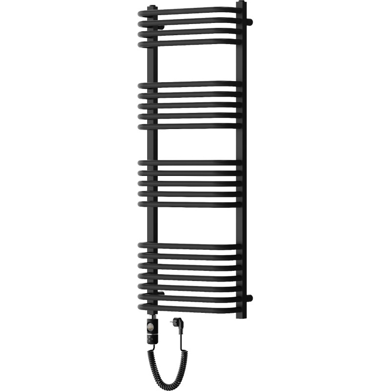 Mexen Apollo radiador eléctrico 1210 x 450 mm, 600 W, negro - W117-1210-450-2600-70