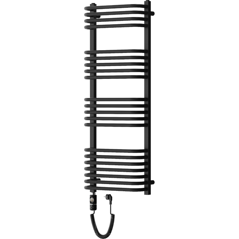 Mexen Apollo radiatore elettrico 1210 x 450 mm, 600 W, nero - W117-1210-450-2600-70