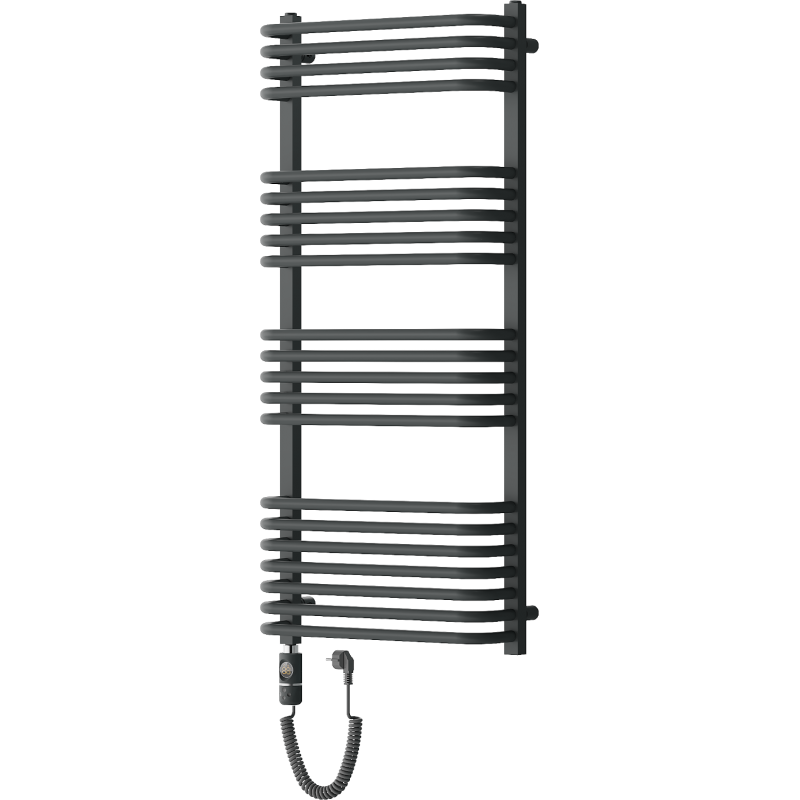Mexen Apollo grzejnik elektryczny 1210 x 550 mm, 600 W, antracyt - W117-1210-550-2600-66
