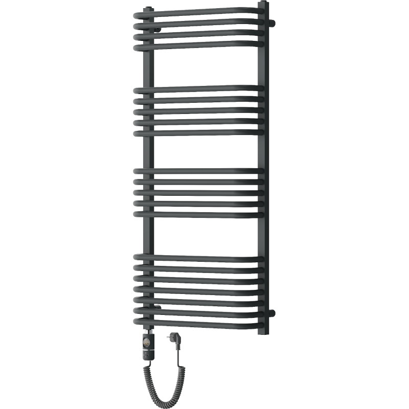Mexen Apollo radiador eléctrico 1210 x 550 mm, 600 W, antracita - W117-1210-550-2600-66