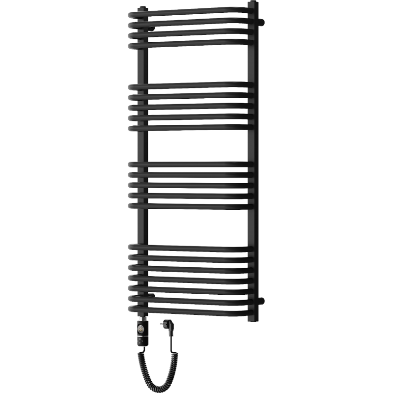 Mexen Apollo grzejnik elektryczny 1210 x 550 mm, 600 W, czarny - W117-1210-550-2600-70