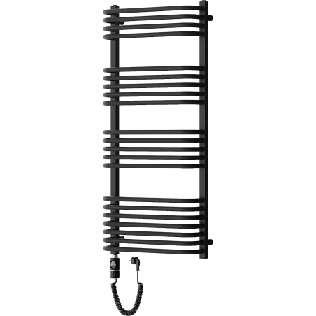 Mexen Apollo elektrisk radiator 1210 x 550 mm, 600 W, svart - W117-1210-550-2600-70