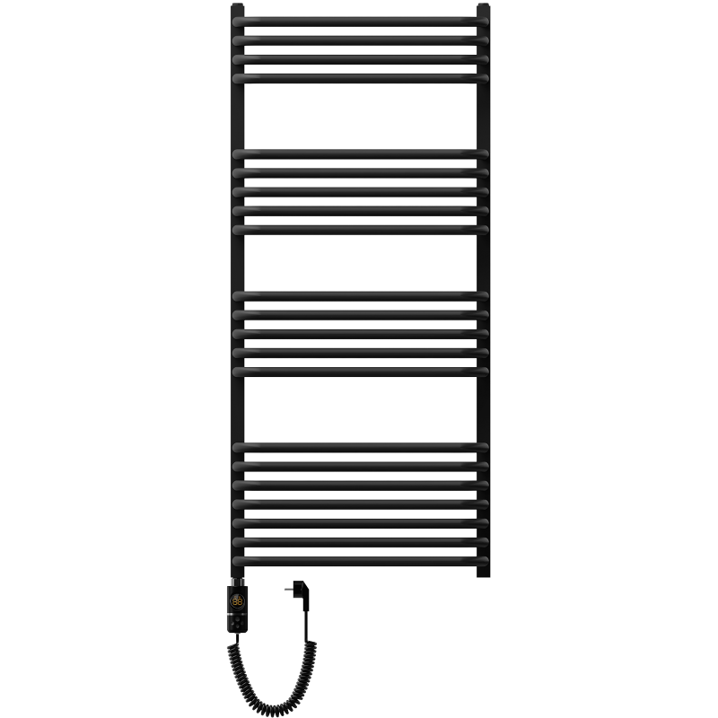 Mexen Apollo grzejnik elektryczny 1210 x 550 mm, 600 W, czarny - W117-1210-550-2600-70