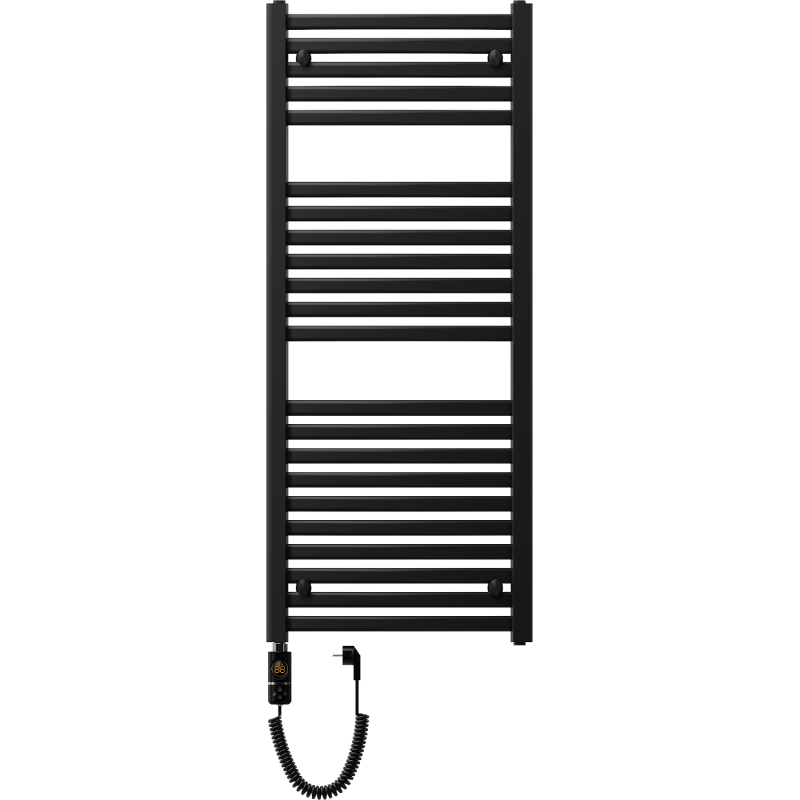 Mexen Helios elektrisk radiator 1200 x 500 mm, 600 W, svart - W103-1200-500-2600-70