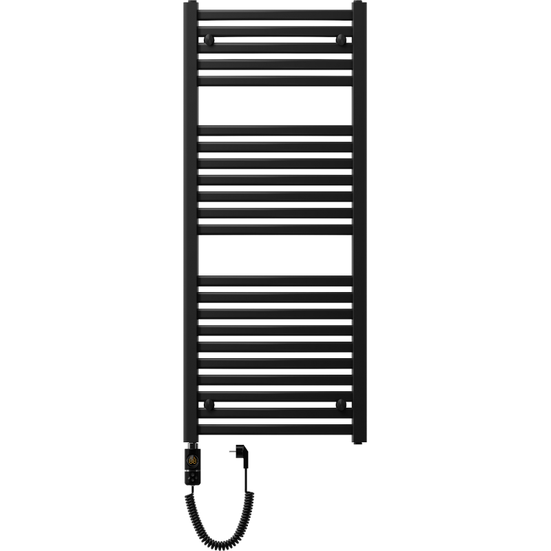 Mexen Helios sähkölämmitin 1200 x 500 mm, 600 W, musta - W103-1200-500-2600-70