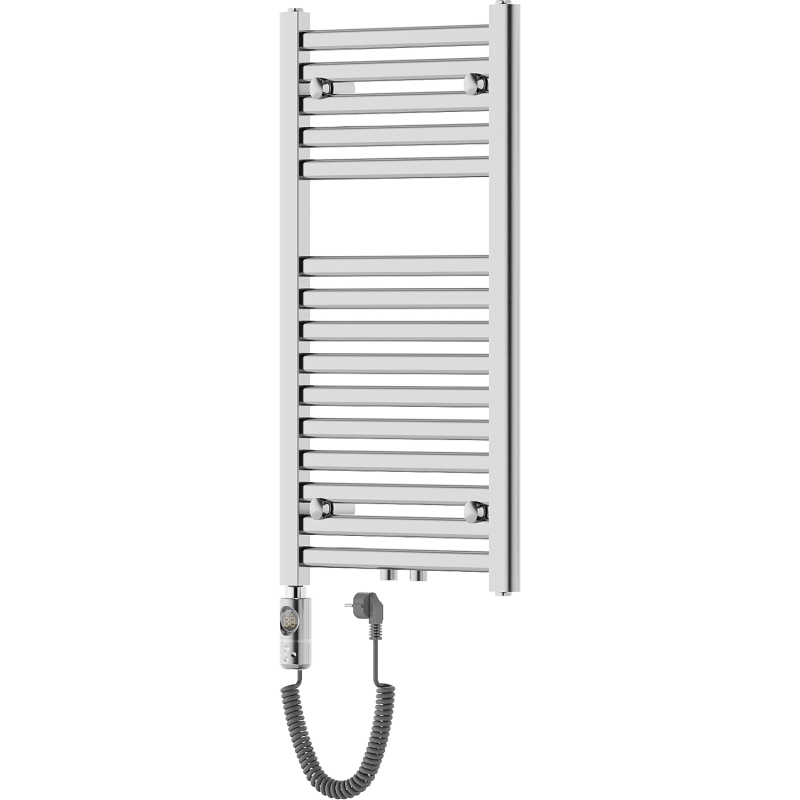 Mexen Hades elektrisk radiator 800 x 400 mm, 300 W, krom - W104-0800-400-2300-01