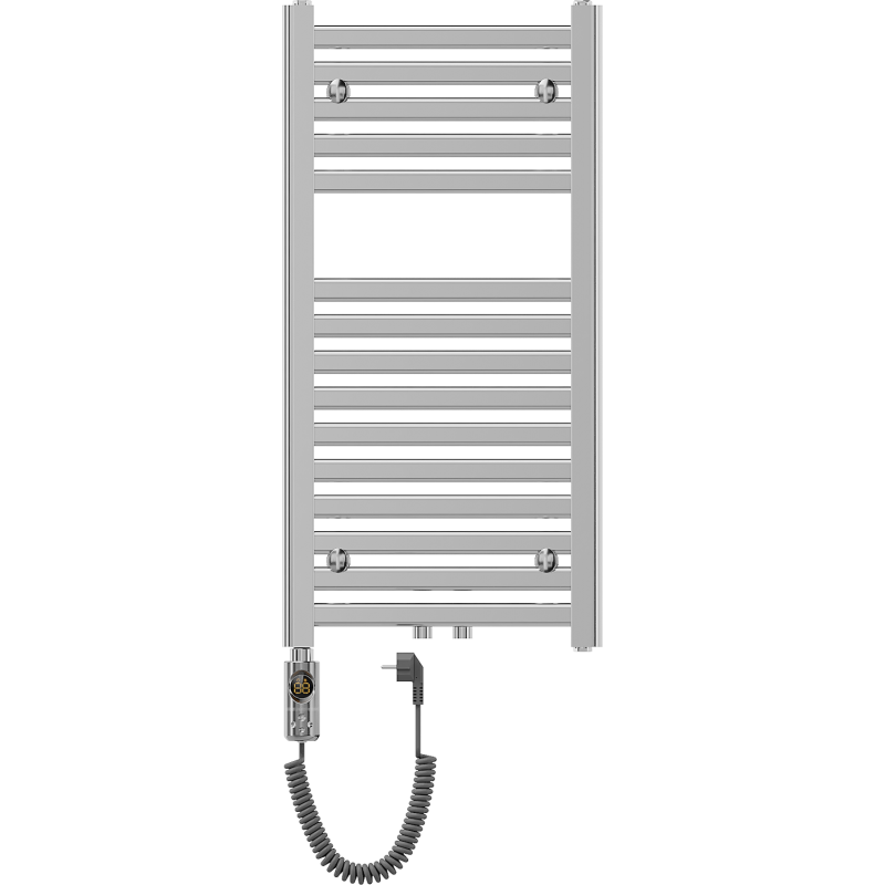 Mexen Hades elektrisk radiator 800 x 400 mm, 300 W, krom - W104-0800-400-2300-01