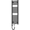 Mexen Hades grzejnik elektryczny 1200 x 400 mm, 600 W, czarny - W104-1200-400-2600-70