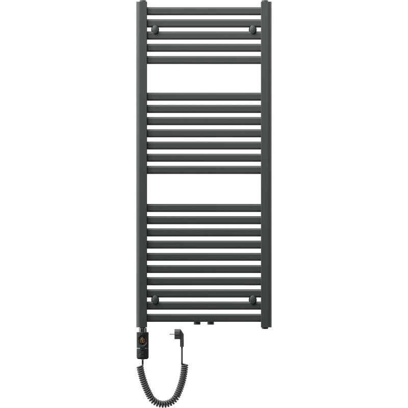 Mexen Hades sähkölämmitin 1200 x 500 mm, 600 W, antrasiitti - W104-1200-500-2600-66