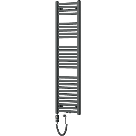 Mexen Hades radiador eléctrico 1500 x 400 mm, 600 W, antracita - W104-1500-400-2600-66