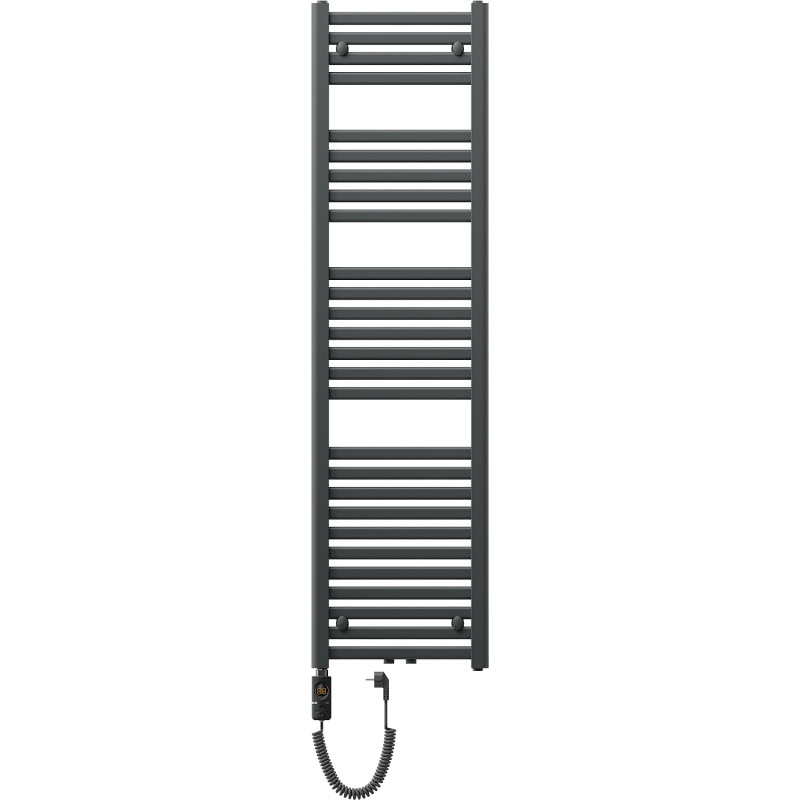 Mexen Hades radiador eléctrico 1500 x 400 mm, 600 W, antracita - W104-1500-400-2600-66