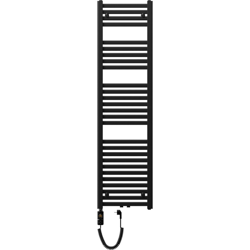 Mexen Hades radiador eléctrico 1500 x 400 mm, 600 W, negro - W104-1500-400-2600-70