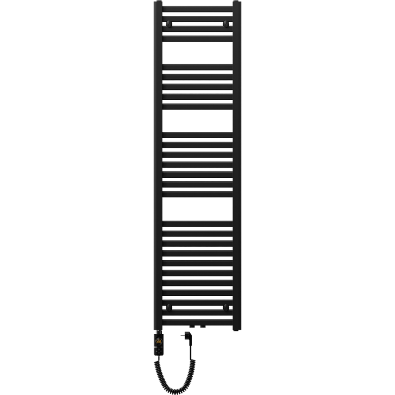 Mexen Hades sähkölämmitin 1500 x 400 mm, 600 W, musta - W104-1500-400-2600-70