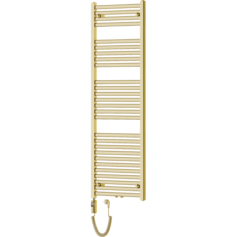 Mexen Hades elektrisk radiator 1500 x 500 mm, 600 W, guld - W104-1500-500-2600-50